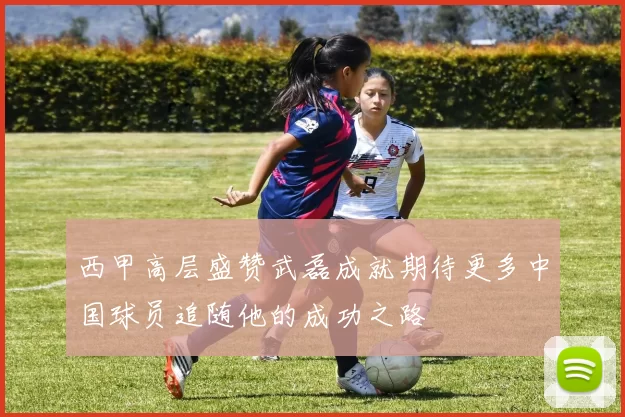 西甲高层盛赞武磊成就期待更多中国球员追随他的成功之路
