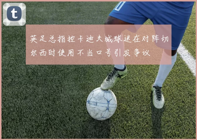 英足总指控卡迪夫城球迷在对阵切尔西时使用不当口号引发争议
